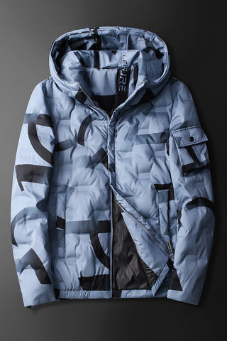 Fashion X Hooded down X jacket