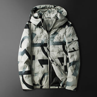 Fashion X Hooded down X jacket