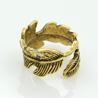 Fashion X Leaf Ring