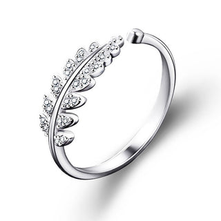 Fashion X Leaf Ring