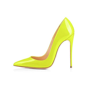 Fashion X Neon Leather X High Heels