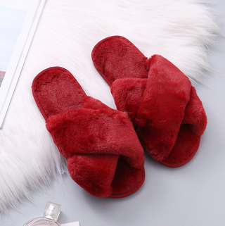 Faux X Slippers