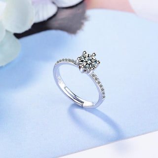 Forest zircon ring