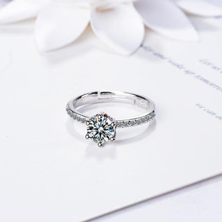 Forest zircon ring