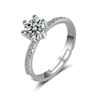 Forest zircon ring
