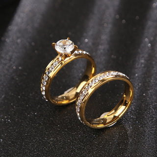 Golden Star X Ring