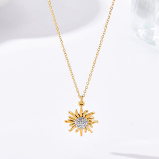Golden X Sunflower X Necklace