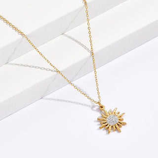 Golden X Sunflower X Necklace