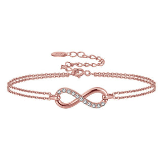 Infinite X Diamond Bracelet