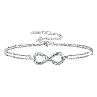 Infinite X Diamond Bracelet