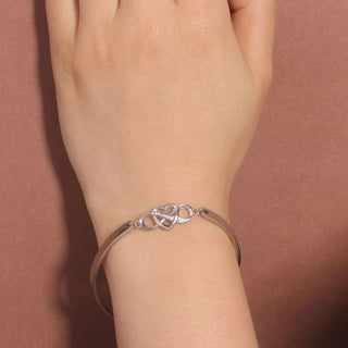 Infinity X Heart Bracelet