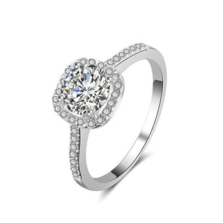 Luxury Bagué Cubic X Ring