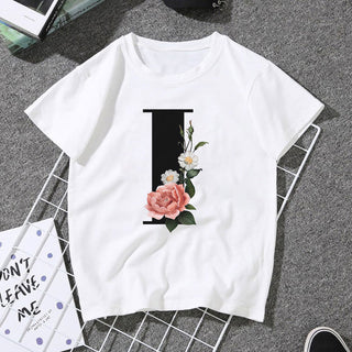 Monogrammed Flower X T-shirt