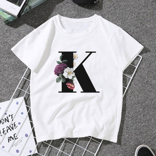 Monogrammed Flower X T-shirt