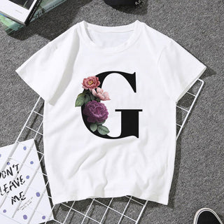 Monogrammed Flower X T-shirt