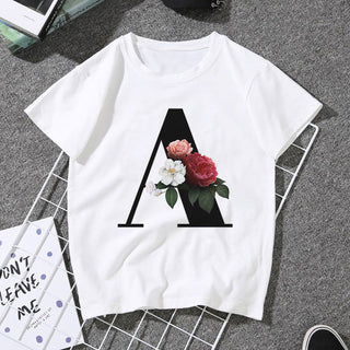 Monogrammed Flower X T-shirt