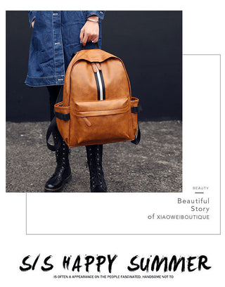Monte X Leather Backpack