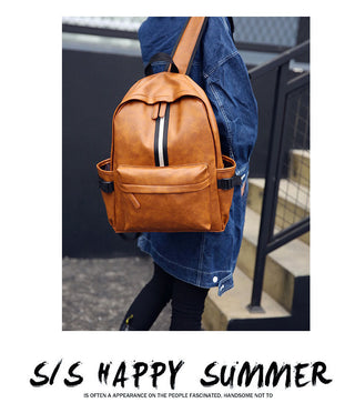 Monte X Leather Backpack
