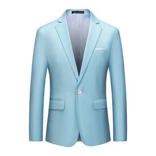 One-button X Slimming blazer