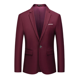 One-button X Slimming blazer
