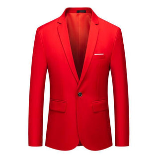 One-button X Slimming blazer