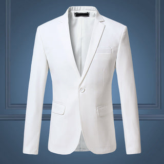 One-button X Slimming blazer
