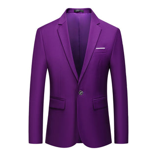 One-button X Slimming blazer