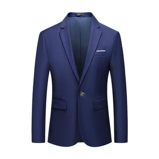 One-button X Slimming blazer