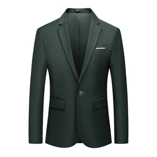 One-button X Slimming blazer