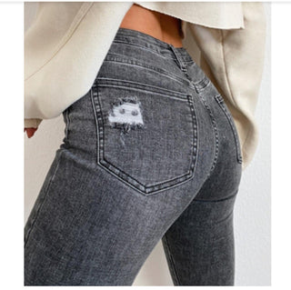 Rated X Ripped Stretch Jeans