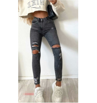 Rated X Ripped Stretch Jeans