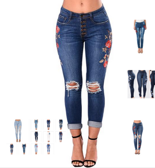 Rippet Rose X Jeans