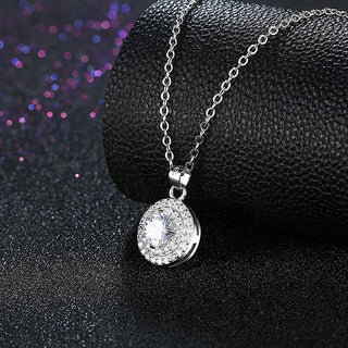 Round Diamond Necklace
