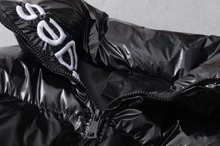 Short Glossy Padded X Down Jacket