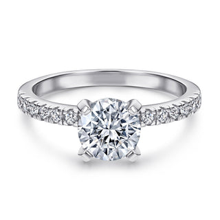 Silver Diamond Ring