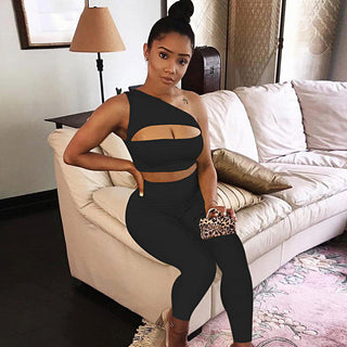 Strapless X Crop Top Trousers