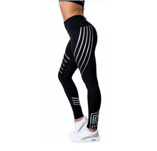 Striped X Leggings