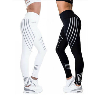 Striped X Leggings