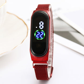 Touch Screen & LED Mesh Watch