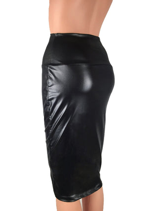 Valen X Faux Leather Skirt