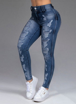 Varley X Ripped Jeans