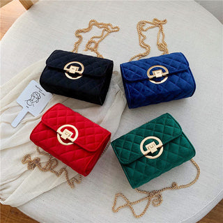 Velvet Mini Crossbody Bag