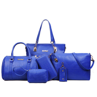 Versatile Snakeskin Pattern Bag