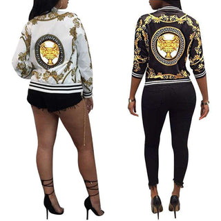 Vintage X Baroque Pattern X Jacket