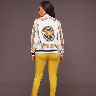 Vintage X Baroque Pattern X Jacket