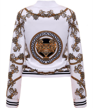 Vintage X Baroque Pattern X Jacket