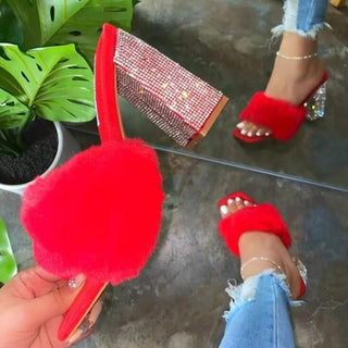 Willow Fluffy X High Heels