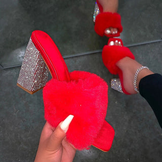 Willow Fluffy X High Heels