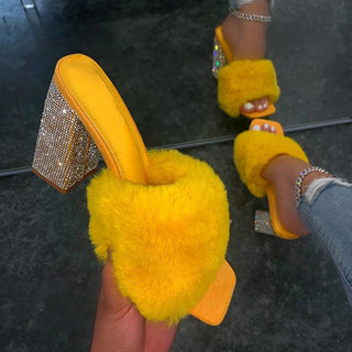 Willow Fluffy X High Heels