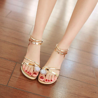 Women's Shiny Fiber Sandal